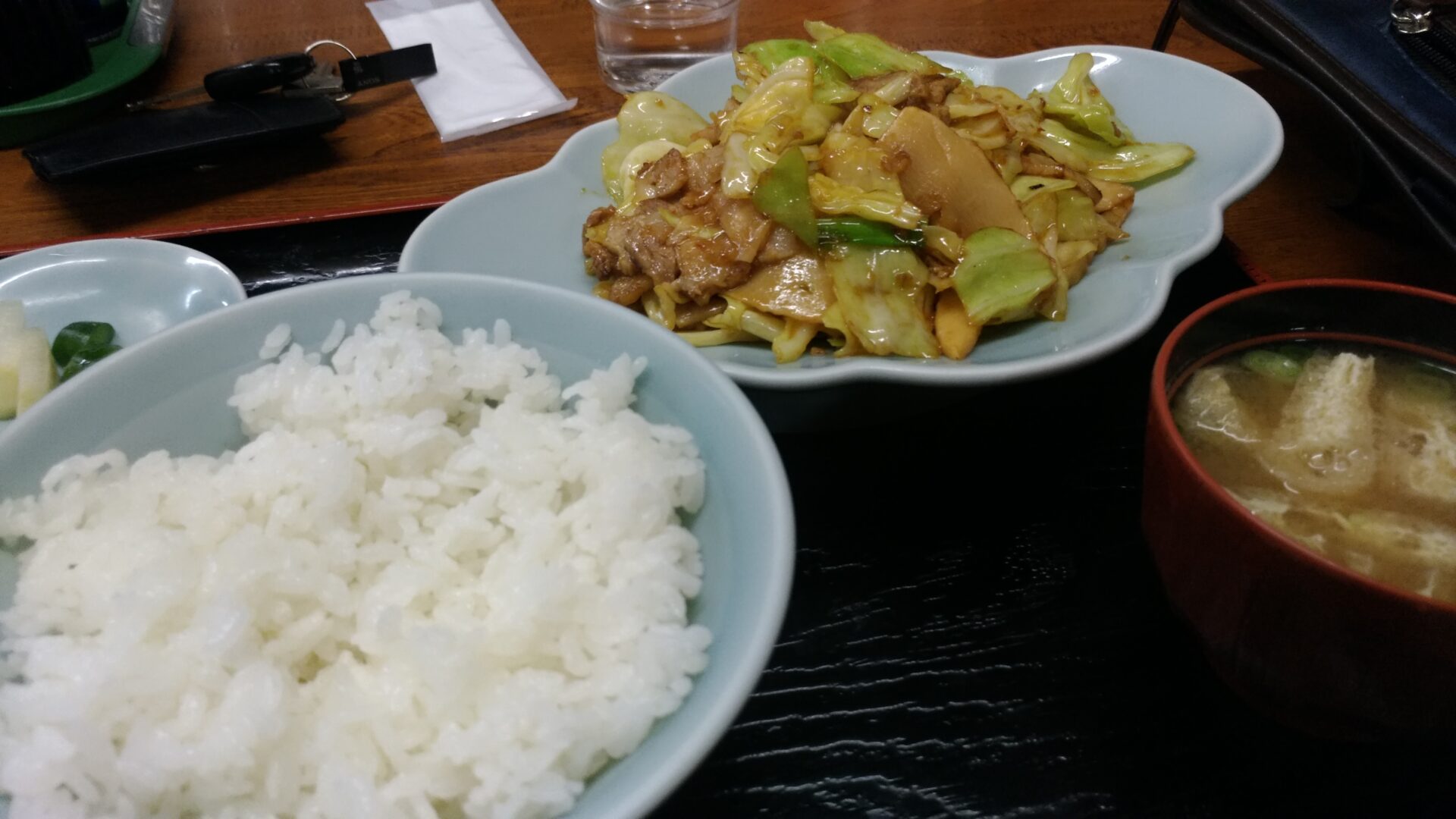 回鍋肉定食